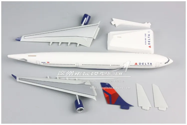 Модель самолета в сборе для коллекционеров моделей самолетов 32 см America Airlines Delta Φ