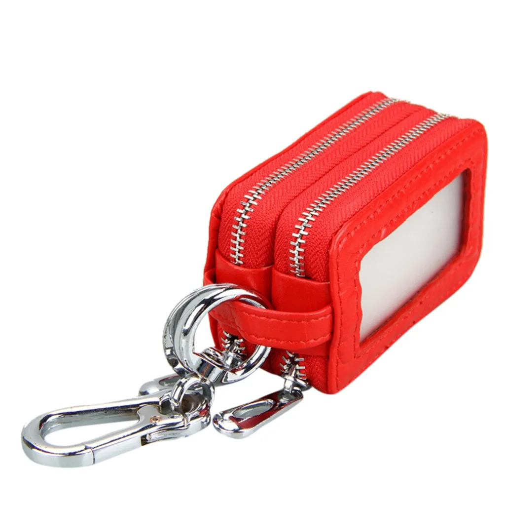 Сумка для автомобильных ключей кожаная универсальная сумка женская унисекс