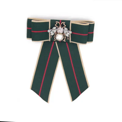 Dark green I-Remiel банты галстук лента с бантом Pour Homme галстуки на шею булавки и Броши Модные подарки для гостей наряд значок для женщин - Окраска металла: Dark green