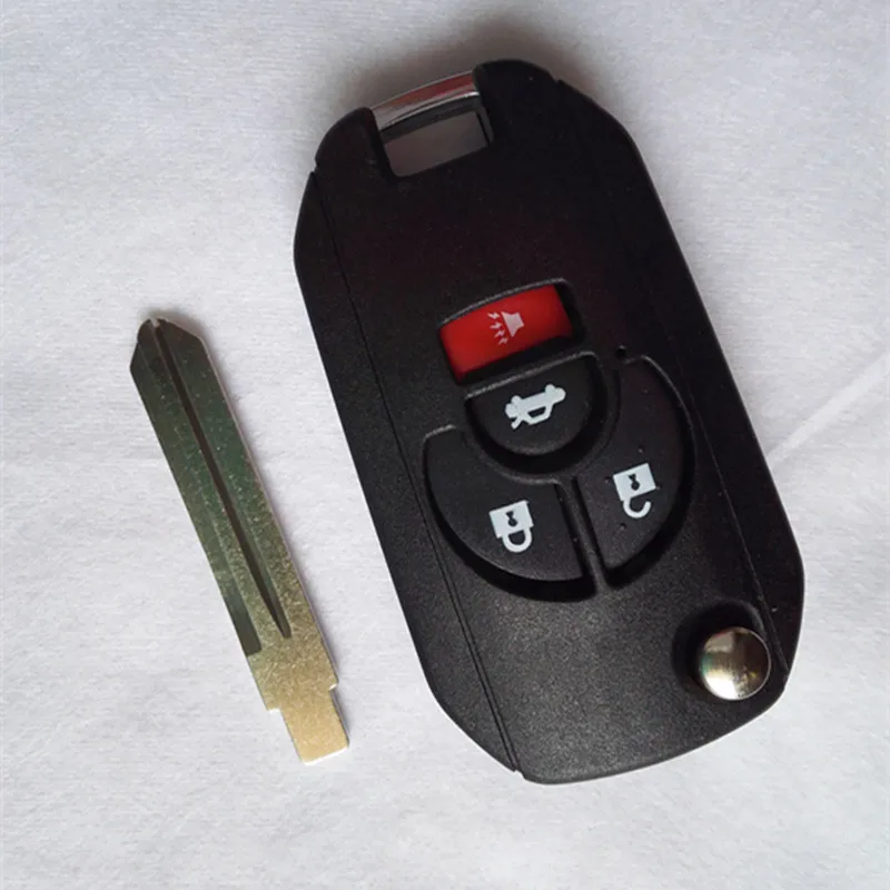 DAKATU 3/4 кнопки без выреза пустой дистанционный Флип складной автомобильный чехол