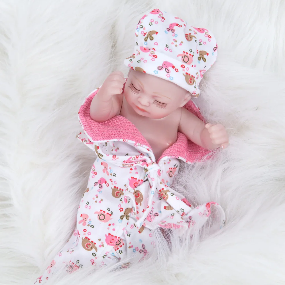 10 &quotвиниловые куклы Reborn Baby для девочек игрушки детей новорожденных Дня матери