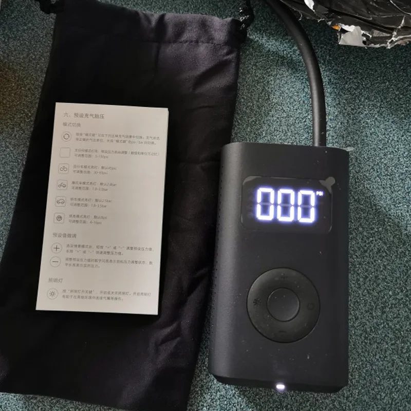 Оригинальный Портативный Смарт Цифровой датчик давления в шинах xiaomi Mijia