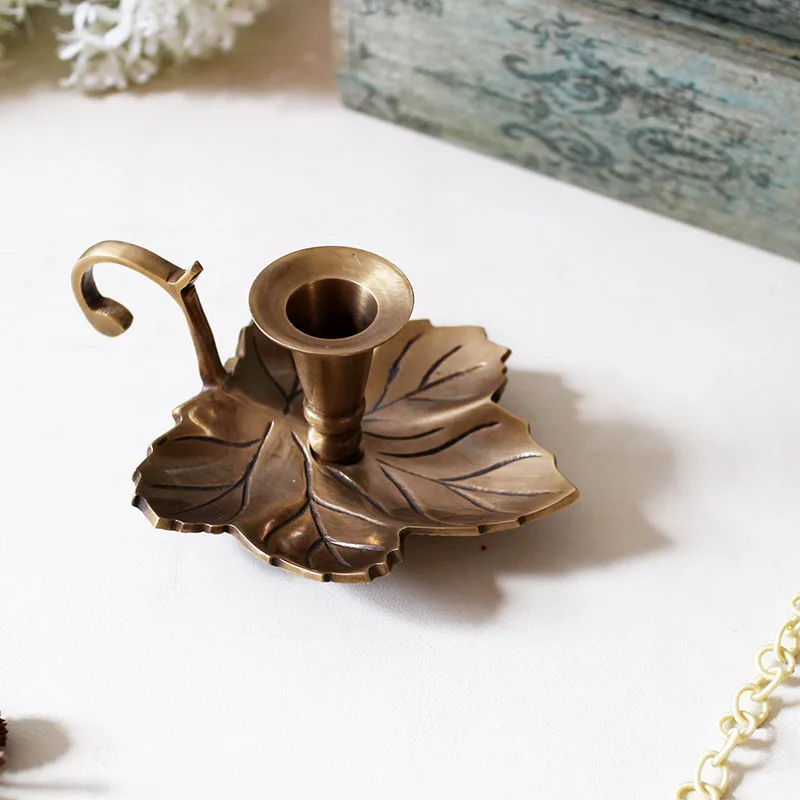 Винтаж латунная нордическая Железный Подсвечник Роскошные Творческий