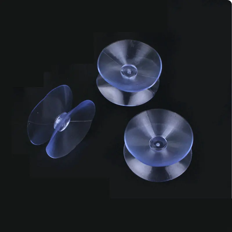 Вакуумные присоски двусторонние прозрачные 20/30/35 мм 10 шт. | Дом и сад