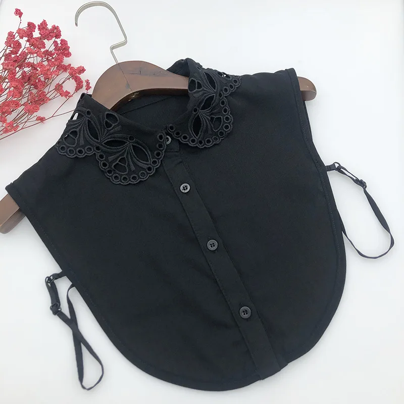 Linbaiway женская рубашка поддельные воротник блузка винтажные отделяемые с