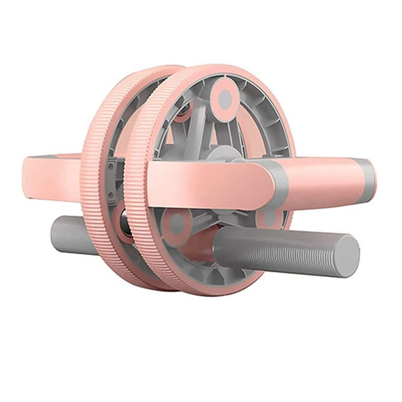 

Top!-Exercise Abdominal Roller, Ab Roller for Abs Workout Equipment Fitness Wheel with Push Up Bars/Dumbbells
