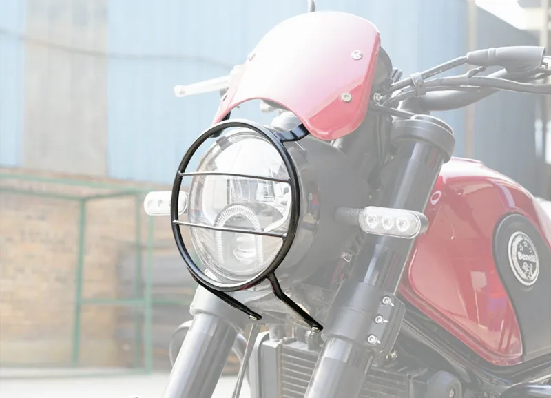 Для Benelli Leoncino 500 передний корпус фара мотоцикла обтекатель чехол Защита сетевой
