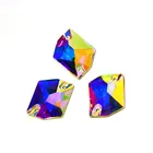YANRUO 3265 космическое цветное покрытие AB пришитое на Кристальные камни и хрустальные плоские сзади пришитые Стразы высокое качество камни для одежды