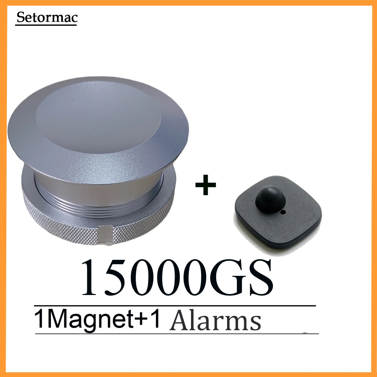 

Magnet Detacher Cloth Alarm Security Tag Remover 15000GS+ Security Tag For RF8.2Mhz Checkpoint Compatible Shoplifting Prevention