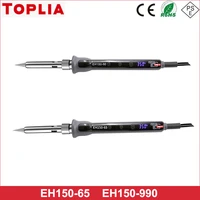 toplia eh150 6590 digital display adjustable constant temperature electric soldering iron household electronic welding tool