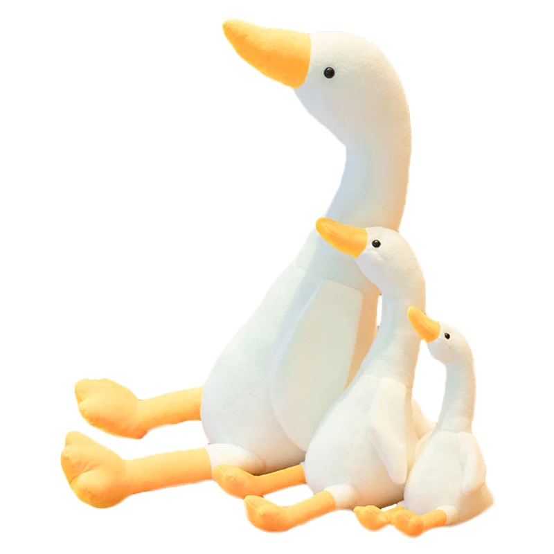 

Симпатичная плюшевая кукла в виде утки, 32/45/100 см, мягкие игрушки-животные, креативная подушка для моделирования, украшение для дома, милые по...