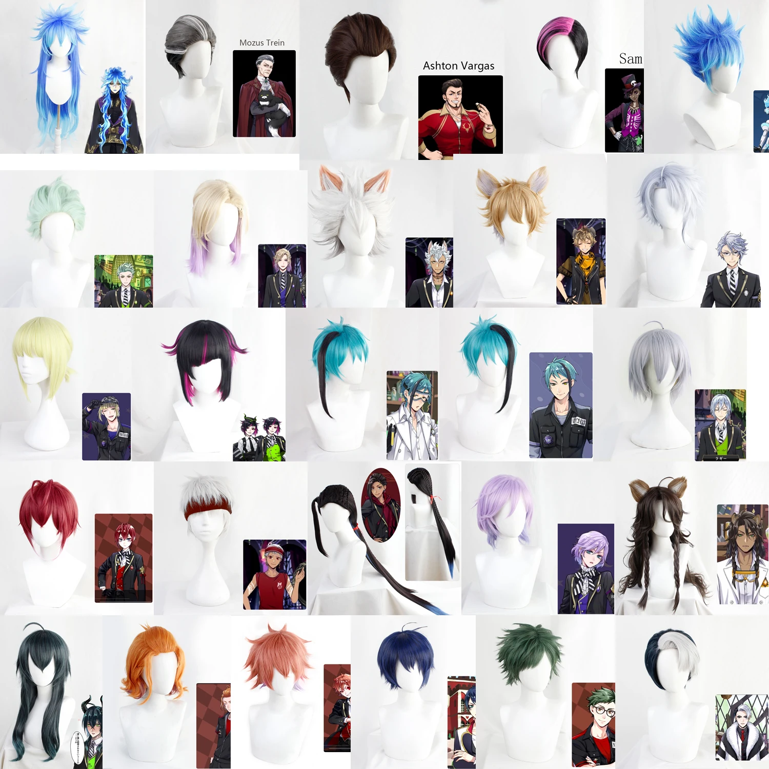 Парик для косплея из крученой страны чудес | Тематическая одежда и униформа