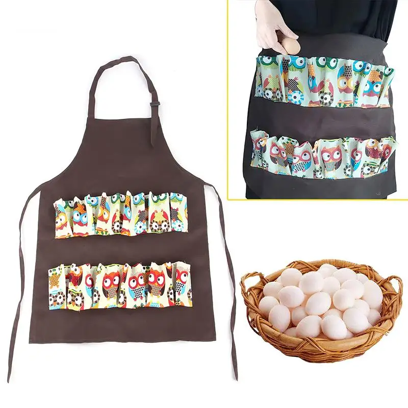 

1PC Eggs Collecting Gathering Holding Apron Skirt For Chicken Hens Duck Goose Eggs Housewife Farmhouse Kitchen Home Workwear