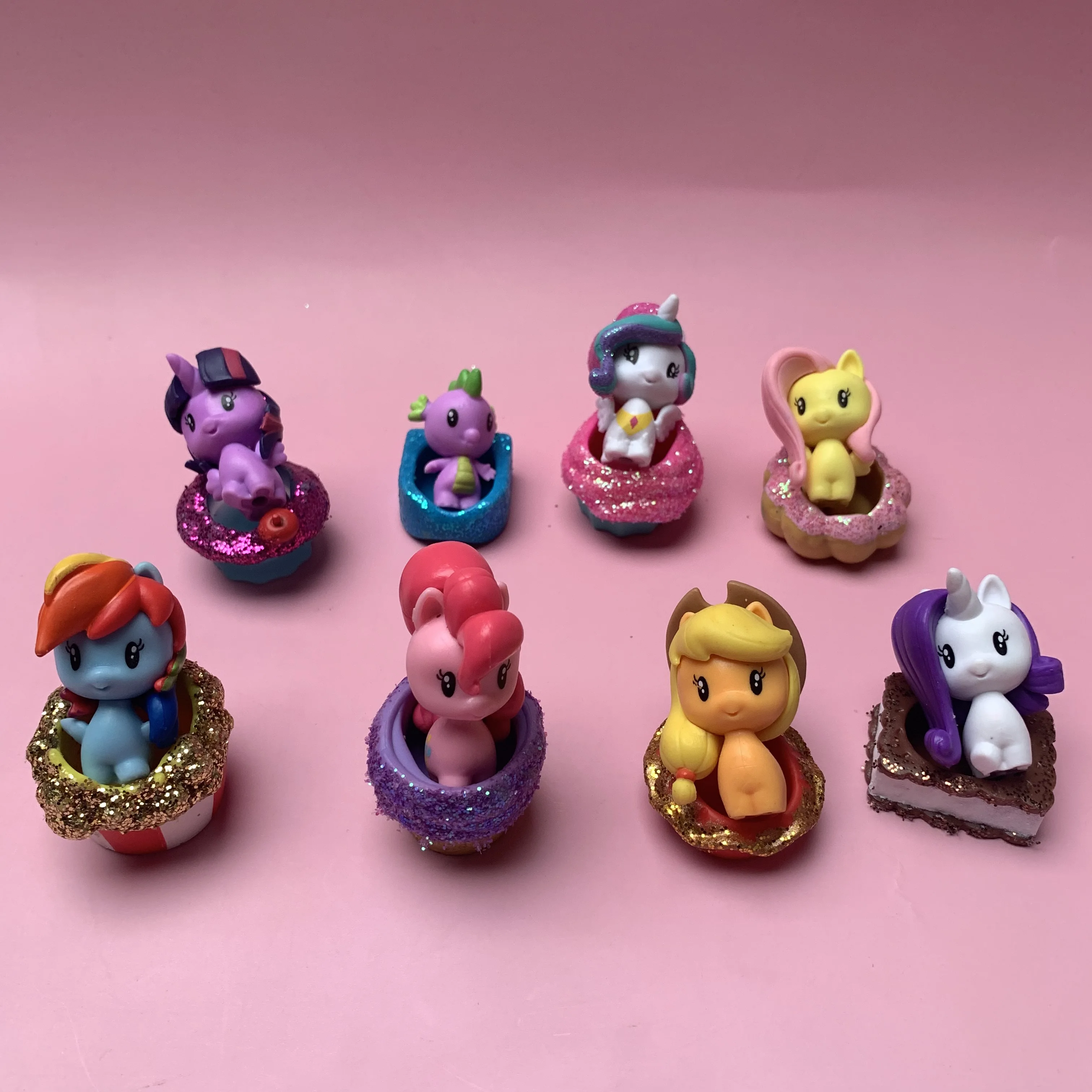 

Mini My Little Pony Girl Decoration Action Figure Gift Movie & TV Model Unisex Peripheral Toys