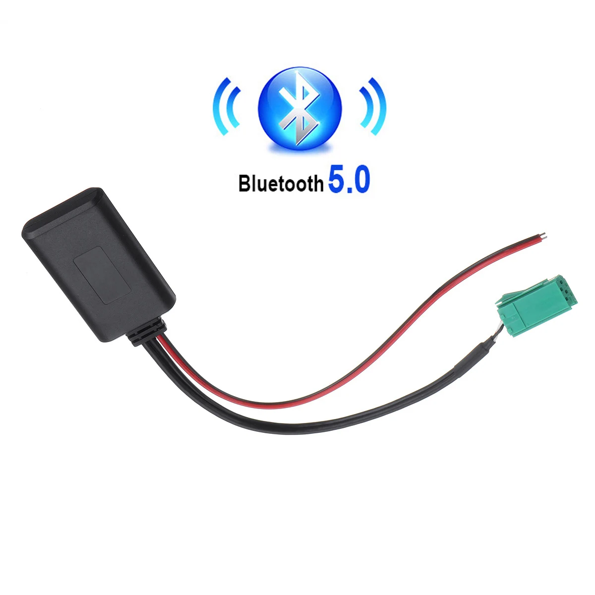 Автомобильный Bluetooth Aux адаптер кабель радио медиа интерфейс подходит для Renault Clio