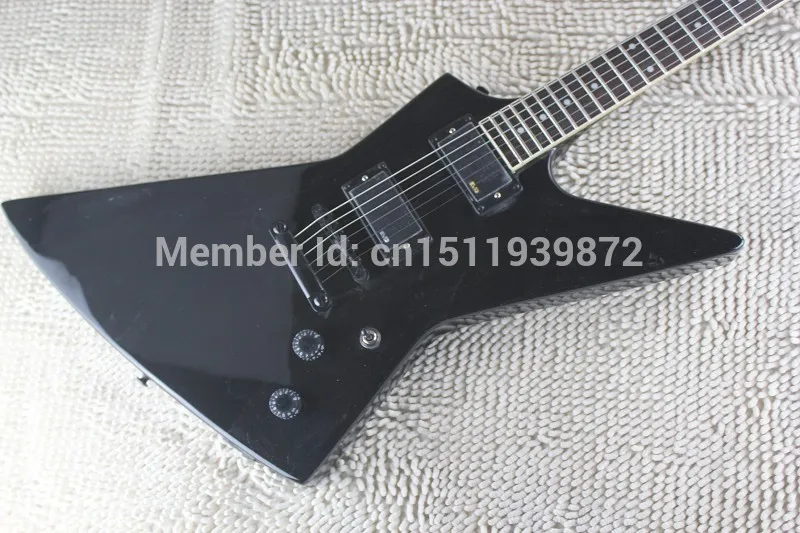 Бесплатная доставка новое поступление .. Custom Explorer MX-250 II black Pickups EMG электрогитара