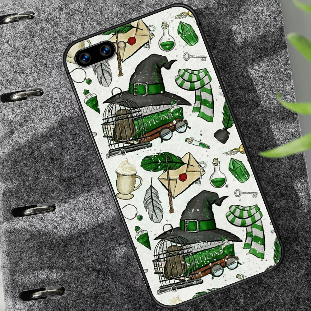 

Harries Potter Phone Case Cover Hull For HUAWEI honor 7a 8 8s 8a 8x 9 9x 10 20 i Lite Pro black Shell Fashion Etui Pretty Cell