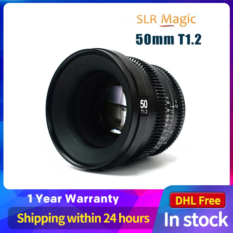 

SLR Magic MicroPrime Cine 50 мм T1.2 (E-Mount)