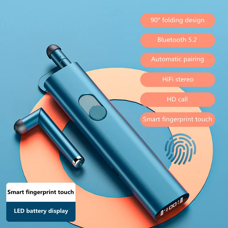

TWS-стереонаушники KINGSTAR с поддержкой Bluetooth 5,0 и микрофоном