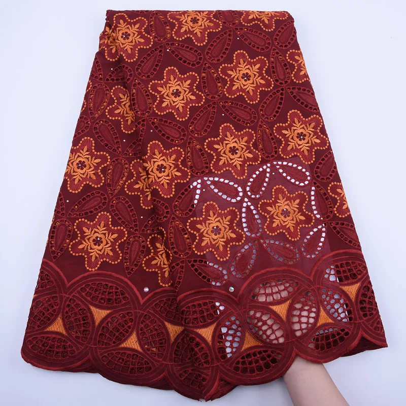 Африканская швейцарская вуаль кружевная ткань высокое качество 2020 вышивка сухая