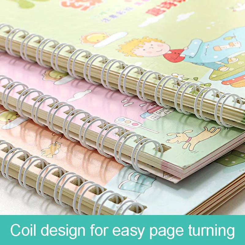 Многоразовая тетрадь с арабскими цифрами для каллиграфии обучения математике