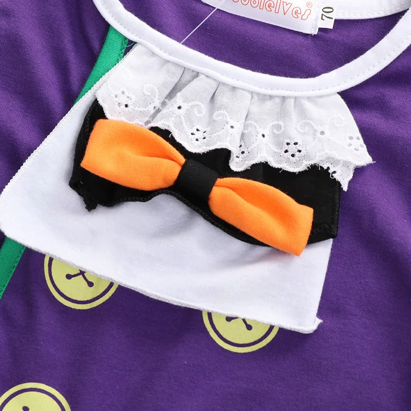 

Children's Clothing Baby Vampire Halloween Costume One-Piece Suit New Autumn Clothes Baby out Halloween Romper