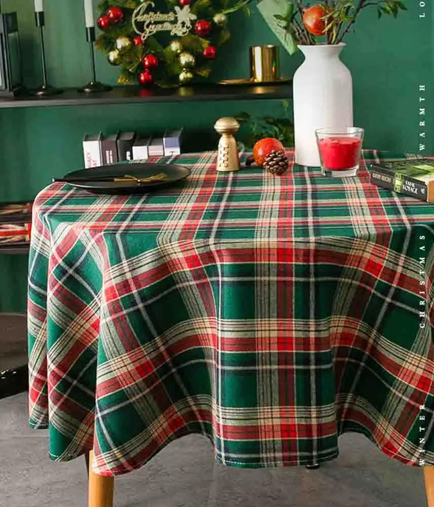 Скатерть в стиле бохо хлопковая дорожка для стола с кисточками шикарная