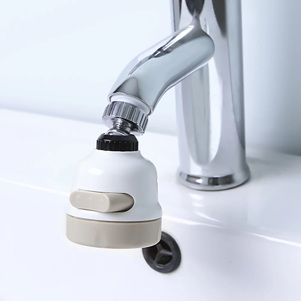 

3 Modes Faucet Aerator Moveable Shower Diffuser Rotatable Nozzle Adjustable Faucet Bubbler Water Tap