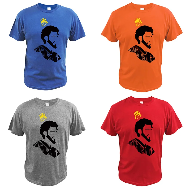 Европейский размер 100% хлопок футболка американский рэппер J Cole топы одежда Song 1985