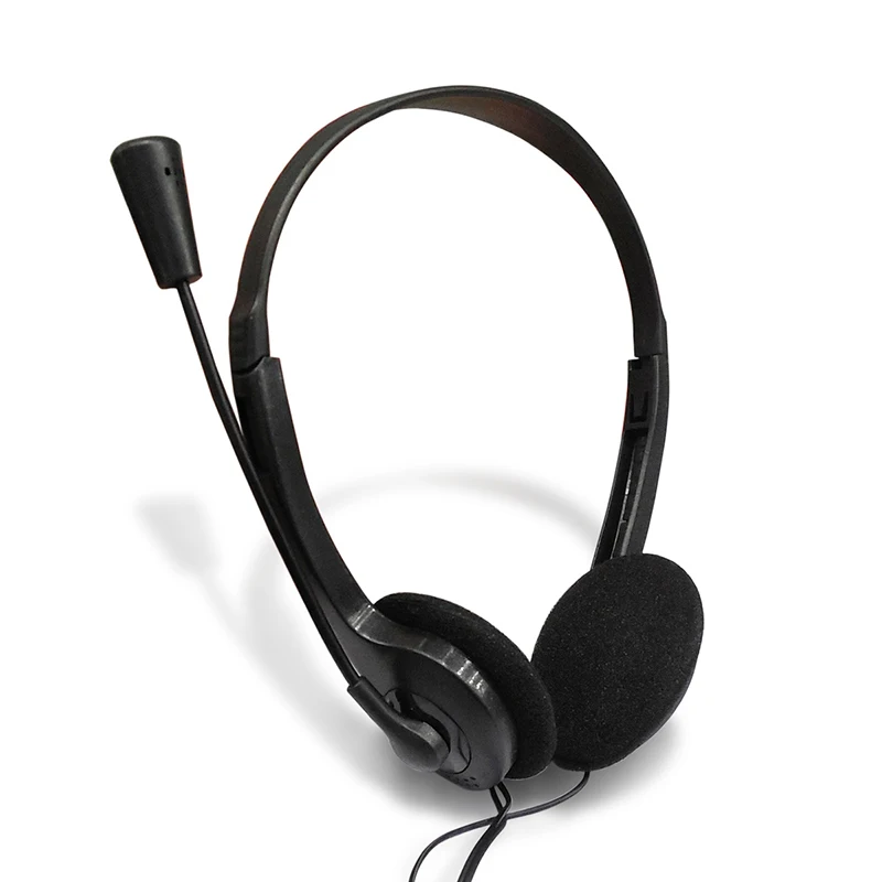 

3.5mm Wired Gamer Headset With Microphone Noise Cancelling Adjustable Headband Earphones For Computer Laptop Desktop