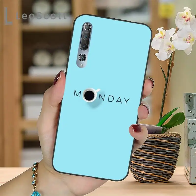 

Coffee casual pleasant sweet beautiful Phone Case For Xiaomi Redmi 7 8 9t a3Pro 9se k20 mi8 max3 lite 9 note 9s 10 pro