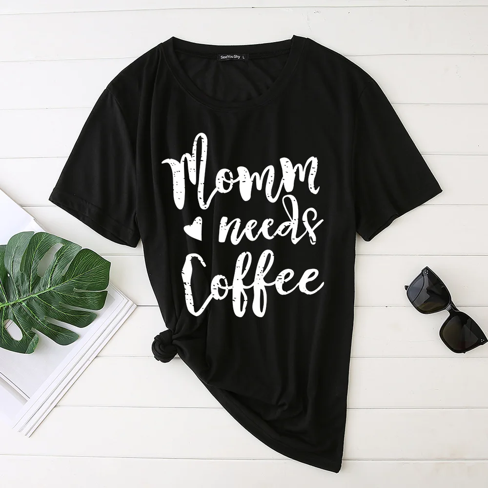 

2021 New Summer Women O-Neck Short Sleeve Cute Cartoon Letter Print T Shirt Girls Students Lady Tee Tops Tshirt