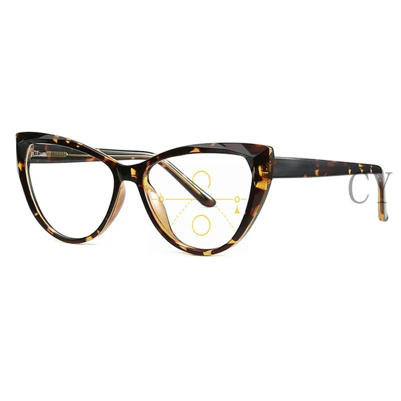 Прогрессивные многофокальные линзы очки для чтения женские дальнозоркости