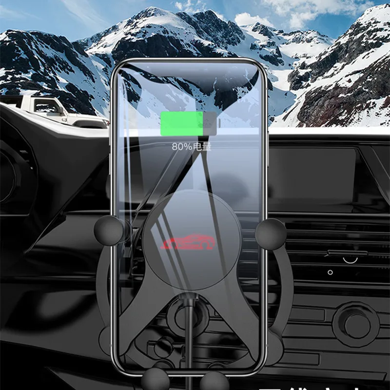 Автомобильный держатель для телефона беспроводное зарядное устройство iPhone 11 12 Pro
