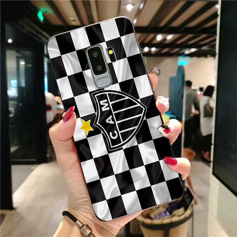 Чехол для телефона FC Atletico Mineiro Samsung S6 S7 Edge S8 S9 S10E Note8 Note 9 10 A9 C10 J7 Max DIY чехол черного