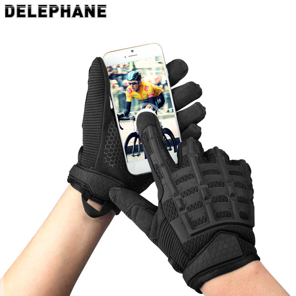 Летние тактические перчатки 2020 велосипедные с полным пальцем для женщин и мужчин