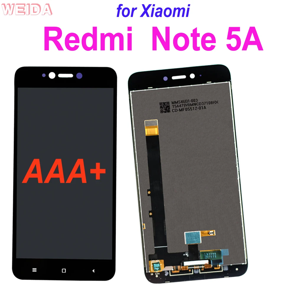 

AAA+ LCD For Xiaomi Redmi Note 5A LCD Display Touch Screen Digitizer Assembly Replacement Parts for Redmi Note5A LCD with Tools