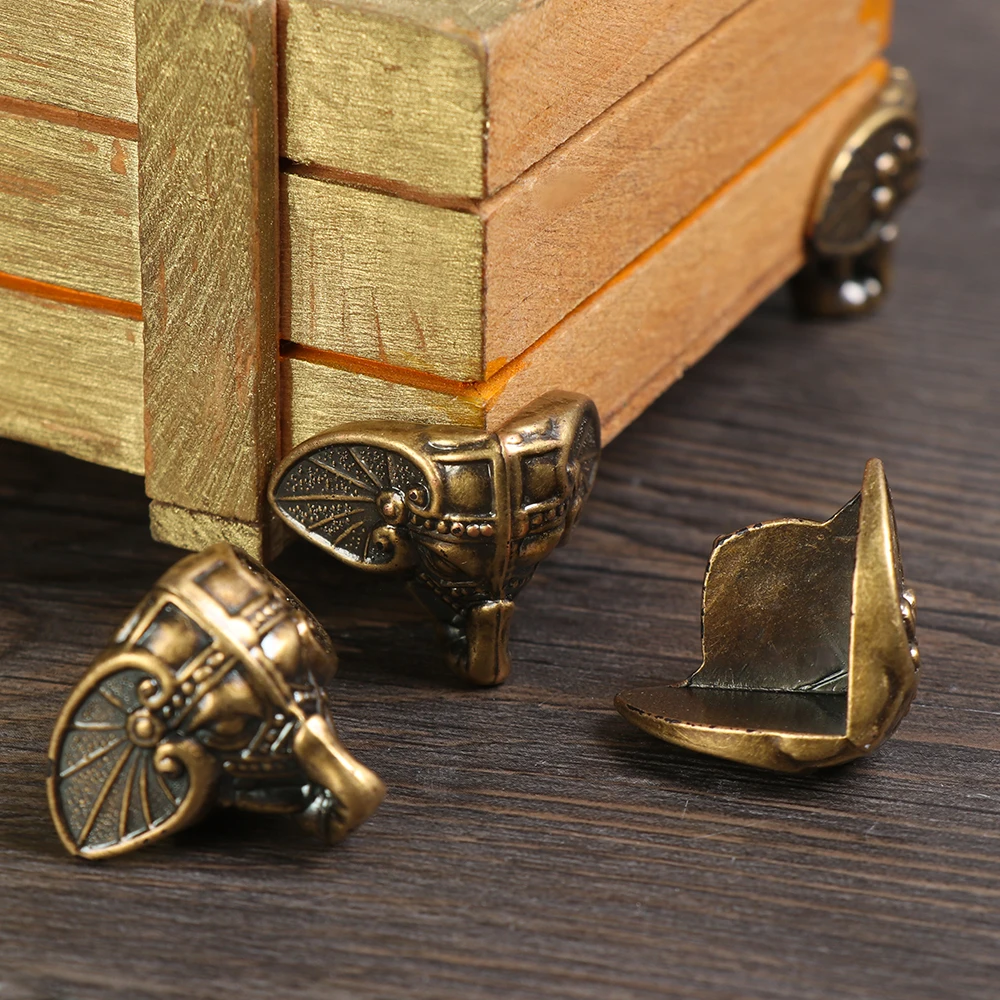 4/8 шт./компл. пластиковые ножки в виде слона защитные деревянные опорные