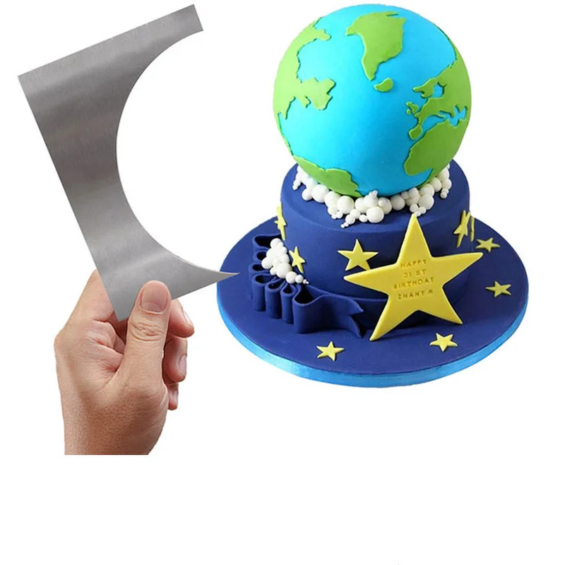 Крем тесто из нержавеющей стали Круглый квадратный нож для выпечки кондитерских