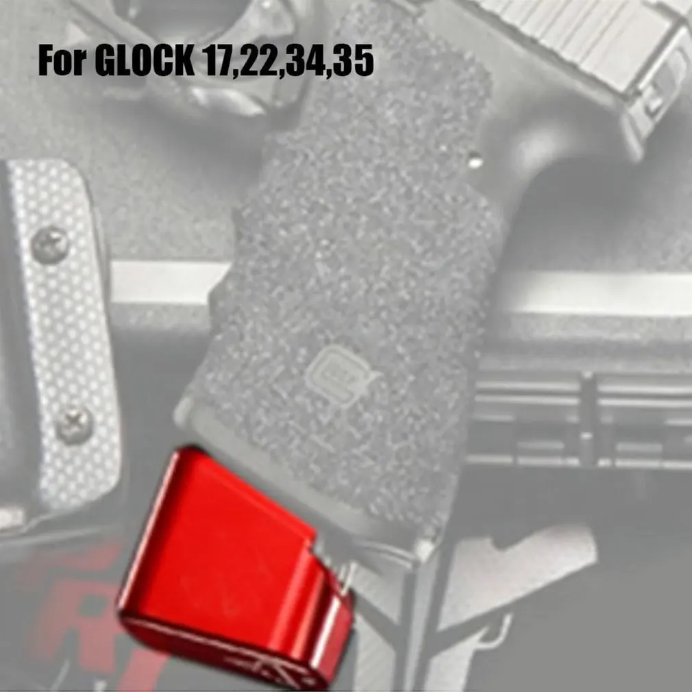 

Tactical Magazines Base Pad Kit G17 Aluminum Alloy Base Extender Tactical Mag Extension Base Pad Clock
