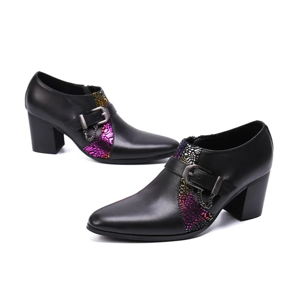 

Британская кожа, новинка, Официальный большой размер 37-46, осенний комплект с острым носком