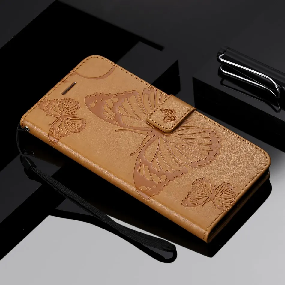 Capa Butterfly Frame For Nokia 3 5 2017 2 6 2018 2.1 3.1 5.1 6.1 Card Slot Book Case Leather Cover Flip Fundas DP06Z | Мобильные