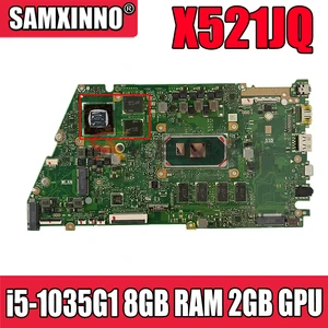 x521jq original mainboard w i5 1035g1 8gb ram 2gb gpu for asus x521 x521j x521jq laptop motherboard mainboard tested full 100 free global shipping