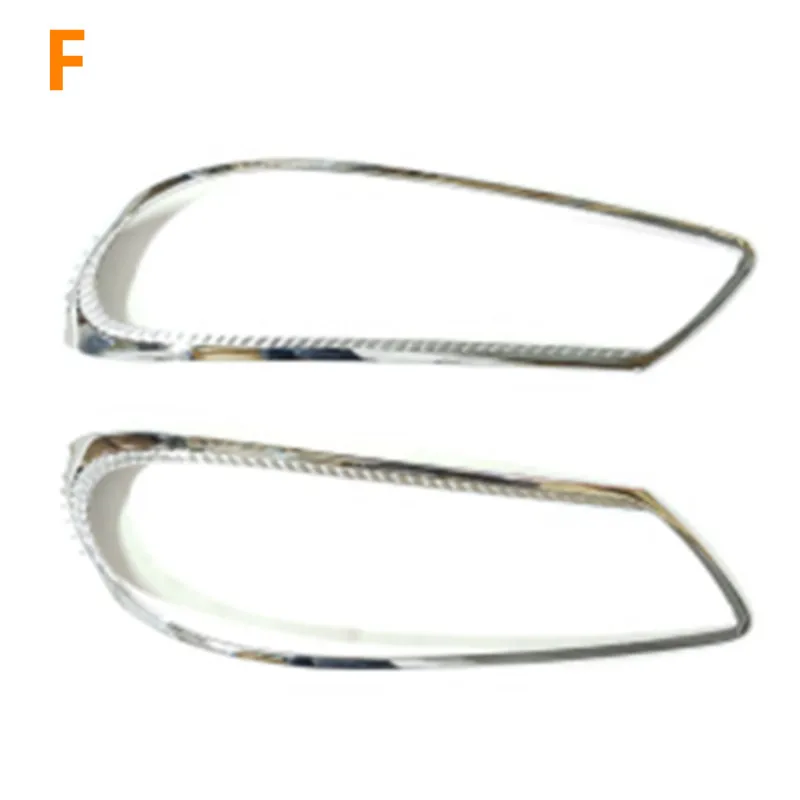 Автомобильный головной светильник с хромированным каркасом задний для NISSAN Sunny