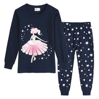 2021 newborn baby girls clothes sets 1 6y printed pattern floral lace long sleeved tops trousers pants spring clothes 2pcs