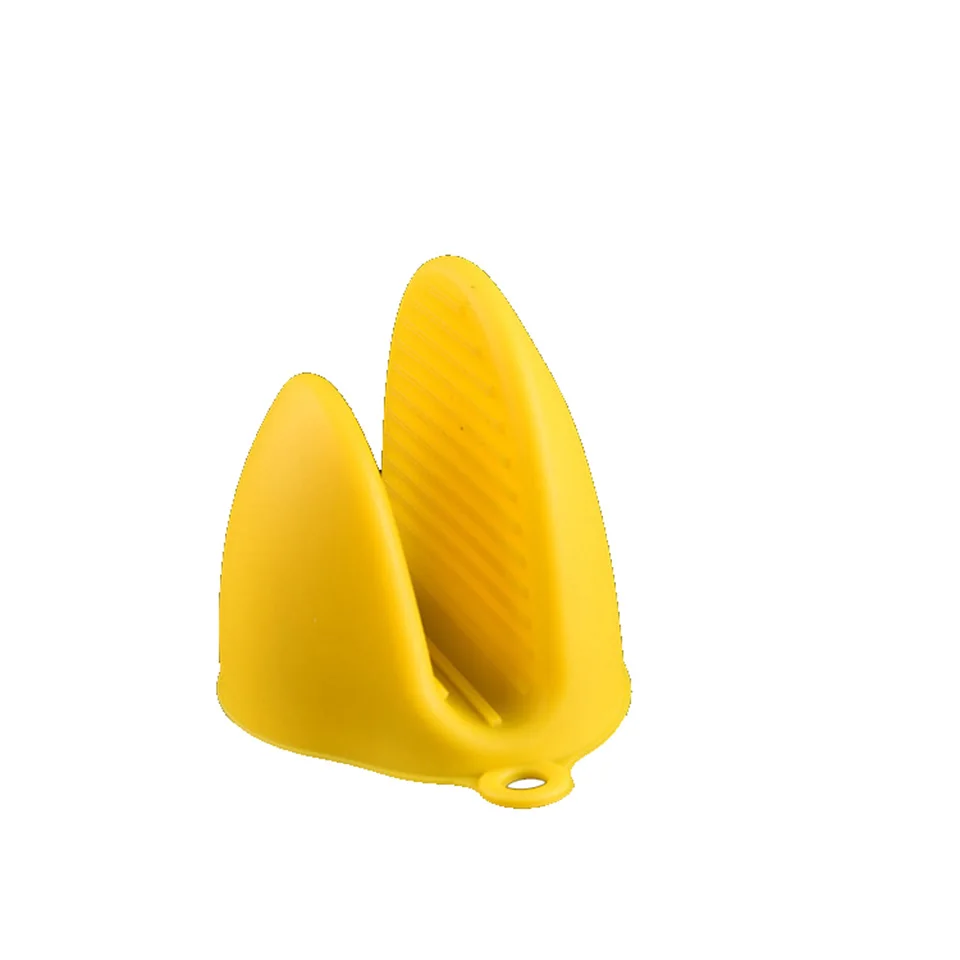 

1 Pair Microwave Oven Kitchen High Temperature Heat Insulation Gloves Thickened Food Grade Silicone Hot Holder