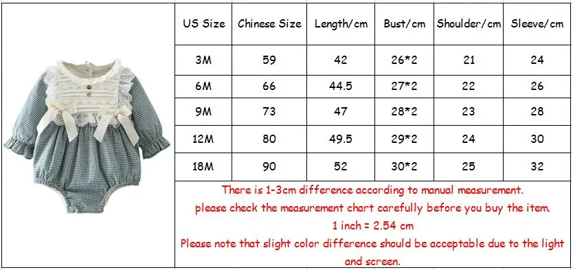 Baby Winter Bodysuits Plus Velvet Thick Plaid Baby Girls Jumpsuit 0-2 Yrs Newborn Baby Girls Overalls Toddler Outerwear for Kids