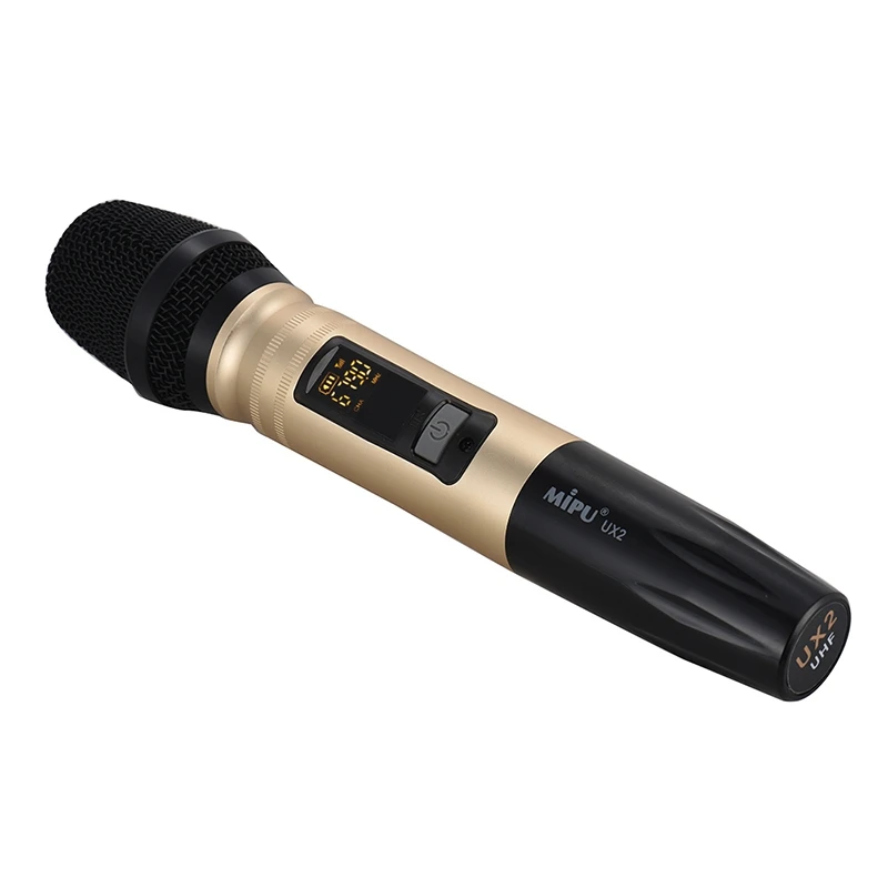 

New Mipu Professional Wireless UHF Microphone System with Receiver for Business Meeting Speech DJ Karaoke Recording