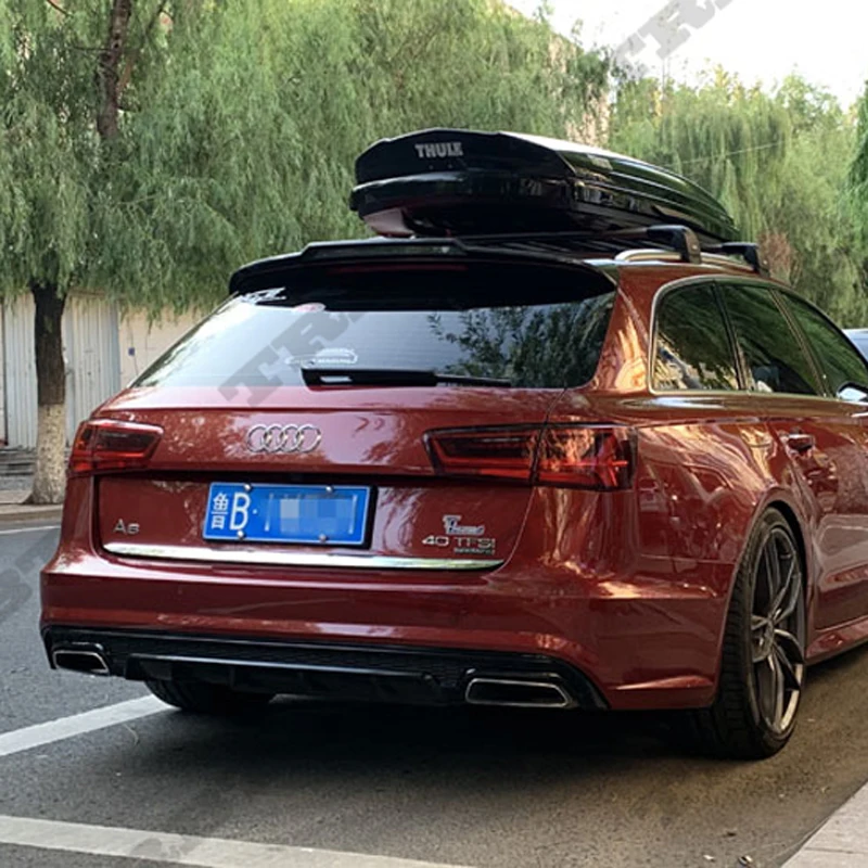 Автомобильные аксессуары подходит для Audi A6 Avant Wagon спойлер 2016 2018