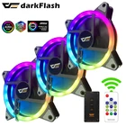 Чехол для компьютера DR12 PRO, 12 см, с RGB-подсветкой, радиатором 120 мм